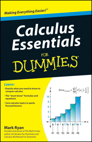 Cover art for Calculus Essentials for Dummies