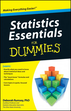 Cover art for Statistics Essentials for Dummies