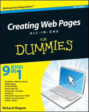 Cover art for Creating Web Pages All-In-One Desk Reference for Dummies