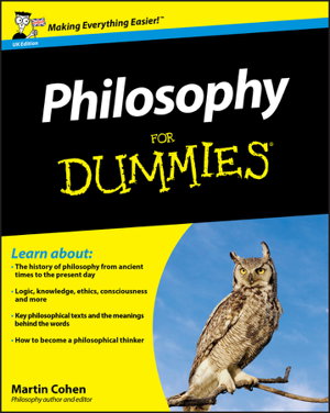 Cover art for Philosophy For Dummies