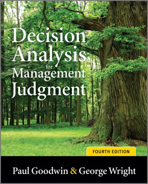 Cover art for Decision Analysis for Management Judgment