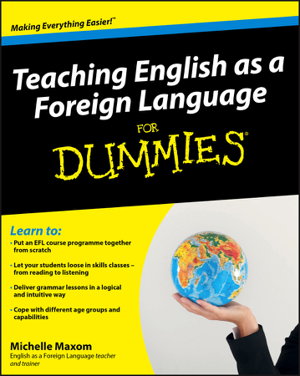 Cover art for Teaching English as a Foreign Language For Dummies