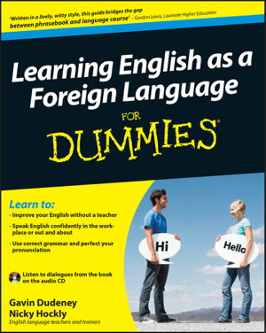 Cover art for Learning English as a Foreign Language For Dummies