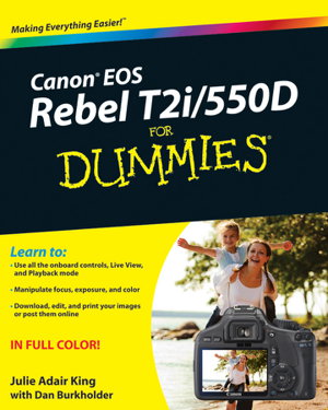 Cover art for Canon EOS Rebel T2i / 550D For Dummies