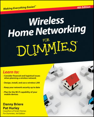 Cover art for Wireless Home Networking For Dummies