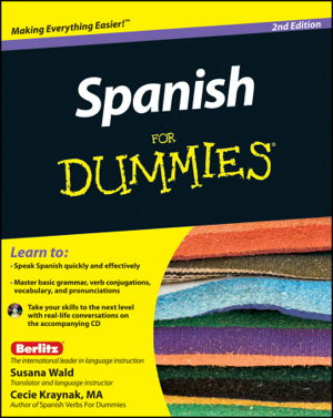 Cover art for Spanish For Dummies