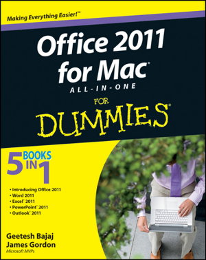 Cover art for Office 2011 for Mac All-in-One For Dummies