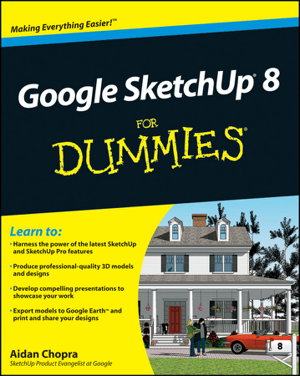 Cover art for Google Sketchup 8 for Dummies