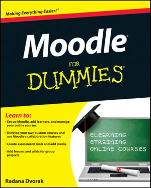 Cover art for Moodle For Dummies