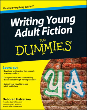 Cover art for Writing Young Adult Fiction For Dummies