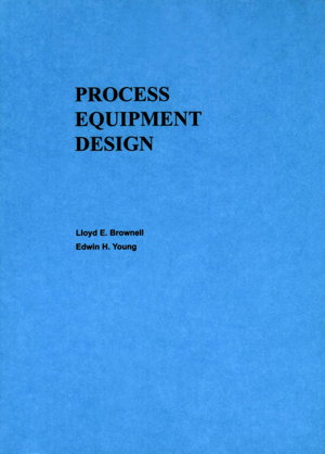 Cover art for Process Equipment Design