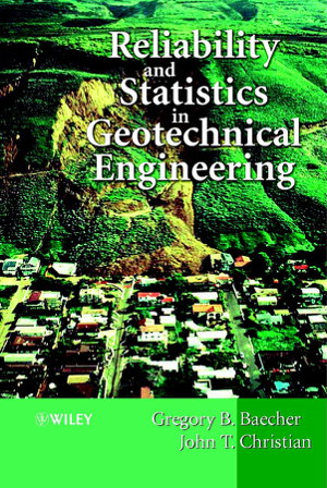 Cover art for Reliability and Statistics in Geotechnical Engineering