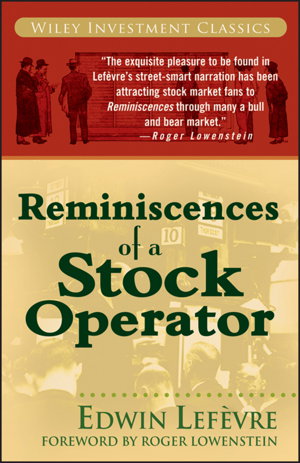 Cover art for Reminiscences of a Stock Operator