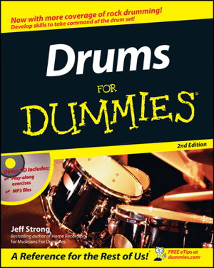 Cover art for Drums For Dummies