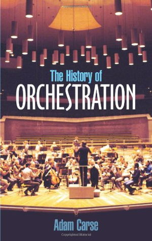 Cover art for History of Orchestration