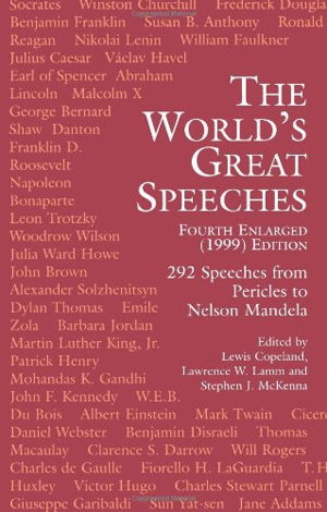 Cover art for World's Great Speeches
