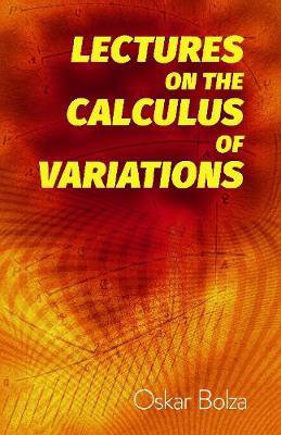 Cover art for Lectures on the Calculus of Variations