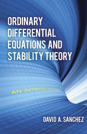 Cover art for Ordinary Differential Equations and Stability Theory