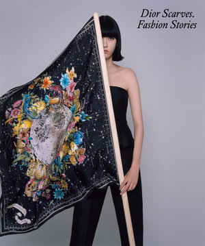 Cover art for Dior Scarves. Fashion Stories.