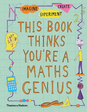 Cover art for This Book Thinks You're a Maths Genius