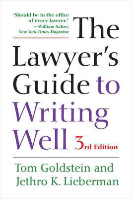 Cover art for The Lawyer's Guide to Writing Well