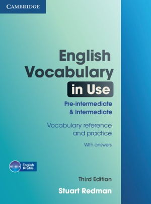 Cover art for English Vocabulary in Use Pre-intermediate and Intermediate with Answers