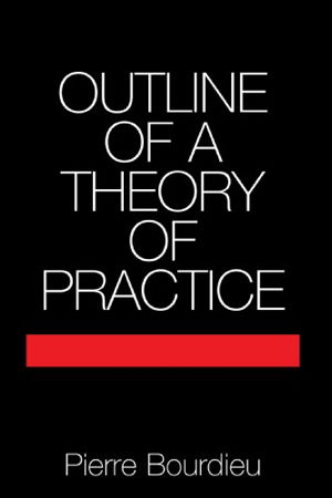 Cover art for Outline of a Theory of Practice