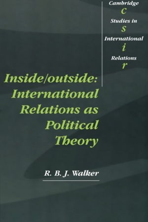 Cover art for Inside Outside International Relations as Political Theory