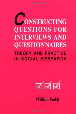 Cover art for Constructing Questions for Interviews and Questionnaires