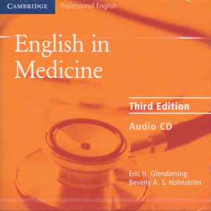 Cover art for English in Medicine Audio CD