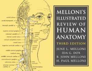 Cover art for Melloni's Illustrated Review of Human Anatomy