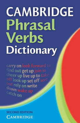 Cover art for Cambridge Phrasal Verbs Dictionary
