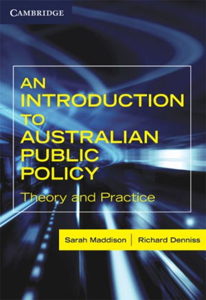Cover art for An Introduction to Australian Public Policy