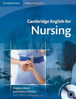 Cover art for Cambridge English for Nursing Intermediate Plus Student's Book with Audio CDs (2)