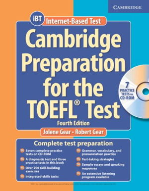 Cover art for Cambridge Preparation for the TOEFL Test Book with CD-ROM