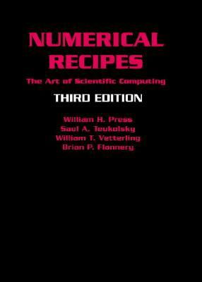 Cover art for Numerical Recipes 3rd Edition