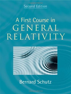 Cover art for First Course in General Relativity