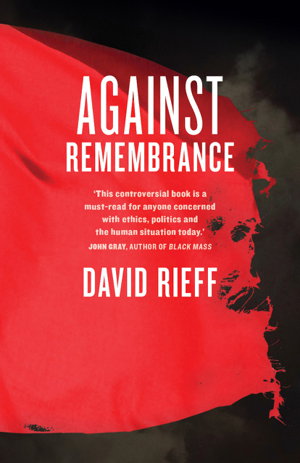 Cover art for Against Remembrance