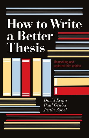 Cover art for How to Write a Better Thesis 3rd Edition