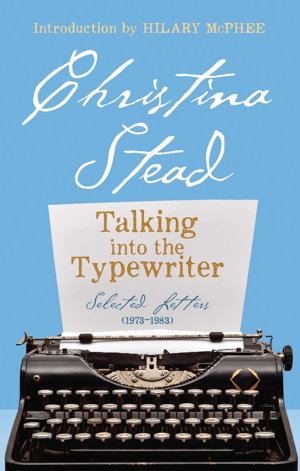 Cover art for Talking into the Typewriter