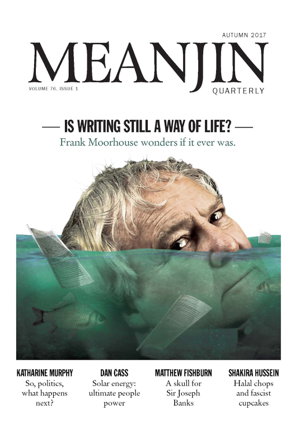 Cover art for Meanjin Vol 76 No 1
