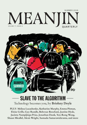 Cover art for Meanjin Vol 77 No 4
