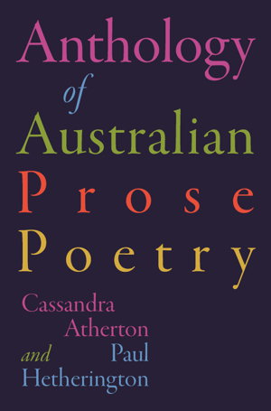 Cover art for The Anthology of Australian Prose Poetry
