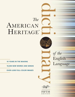 Cover art for American Heritage Dictionary of the English Language