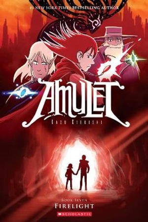 Cover art for Amulet 07 Firelight