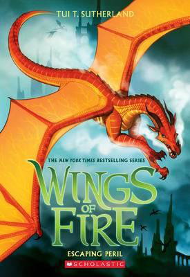 Cover art for Wings of Fire 08 Escaping Peril