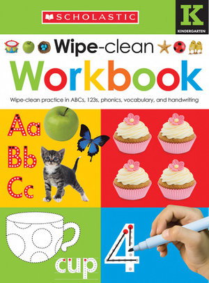 Cover art for Wipe-Clean Workbook Kindergarten
