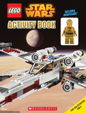 Cover art for LEGO Star Wars Activity Book with Minifigure