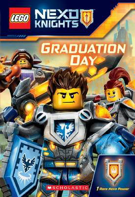 Cover art for LEGO NEXO Knights Graduation Day Chapter Book #1
