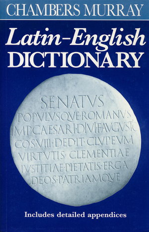 Cover art for Chambers Murray Latin-English Dictionary